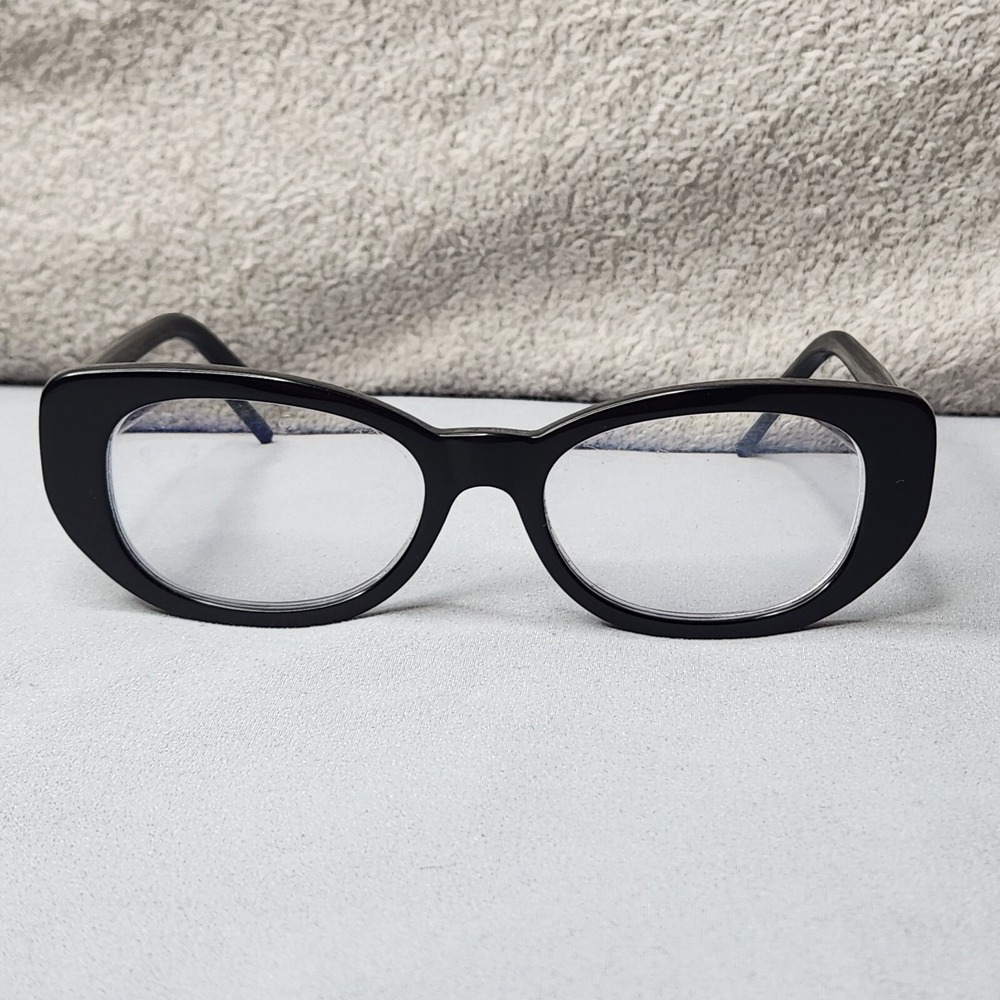 Saint Laurent Eyeglasses SL316 Betty 001 Black Oval Square 53-19-145 Frames Only